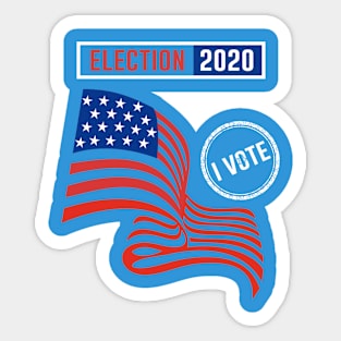 Election 2020 i vote Sticker